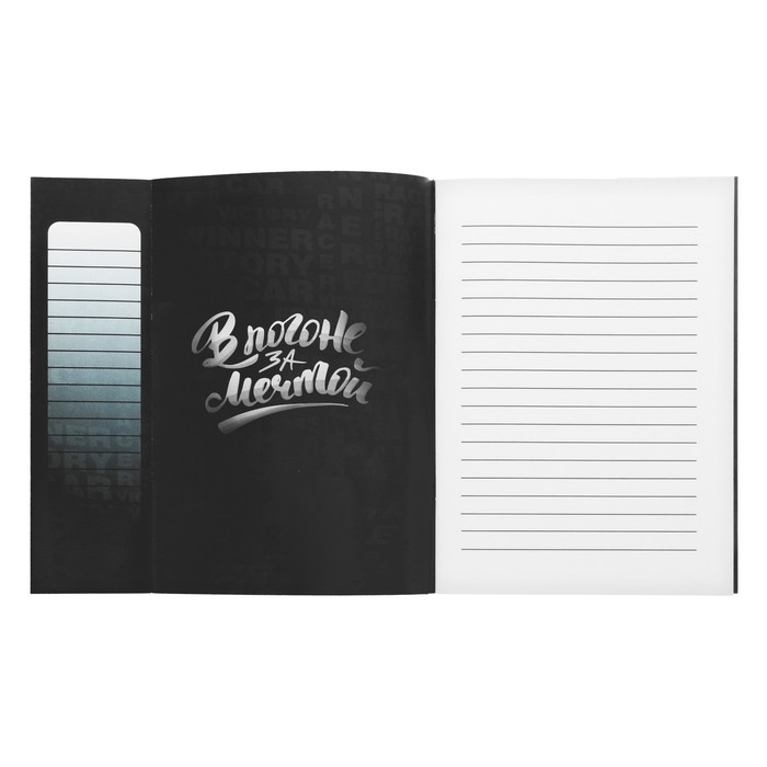 Блокнот "В погоне за мечтой", А6, 12 листов