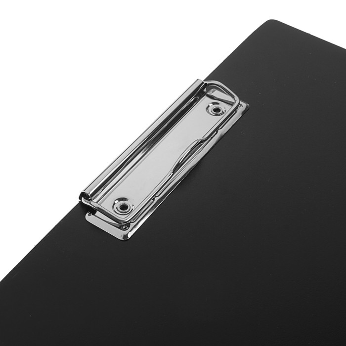 Планшет с зажимом А4, пластиковый 1.5 мм, Calligrata, чёрный