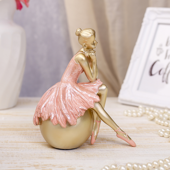 Сувенир полистоун "Балерина" 8х13 см