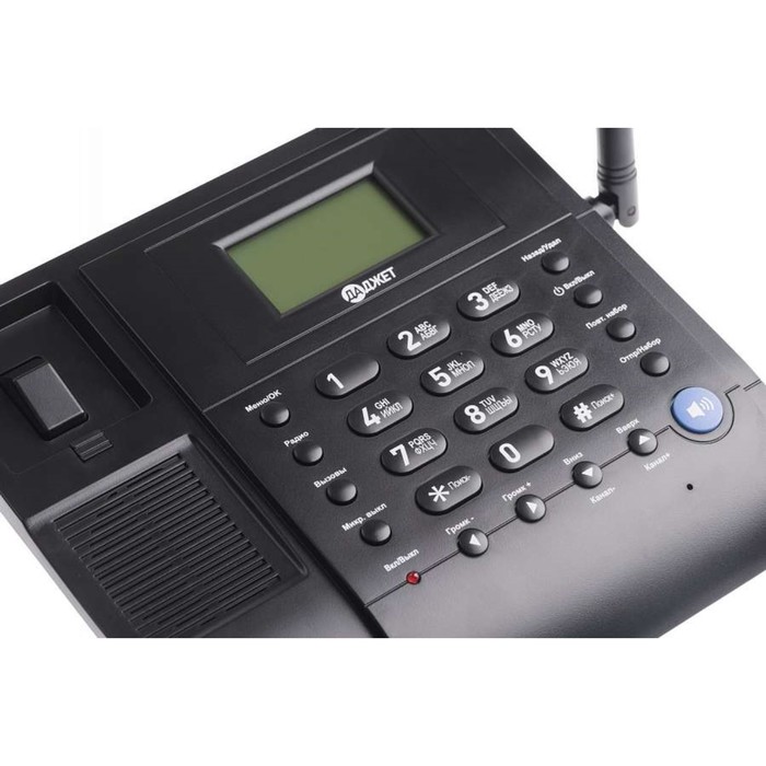 Cтационарный сотовый телефон Даджет (черный)