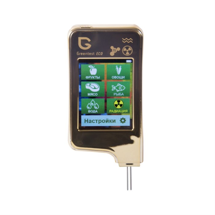 Нитрат-тестер, измеритель жёсткости воды, дозиметр Greentest ECO 5 Gold