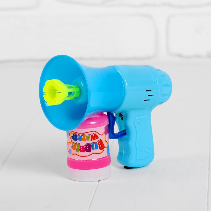 Мыльные пузыри - пистолет "Грамофон", МИКС