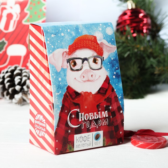 Кофе молотый "С Новым годом", 100 г СГ