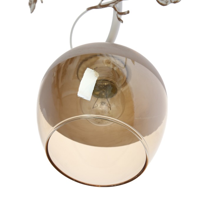 Люстра "Айвенго" 3x40Вт Е27 белый-золото 45x14x25см.