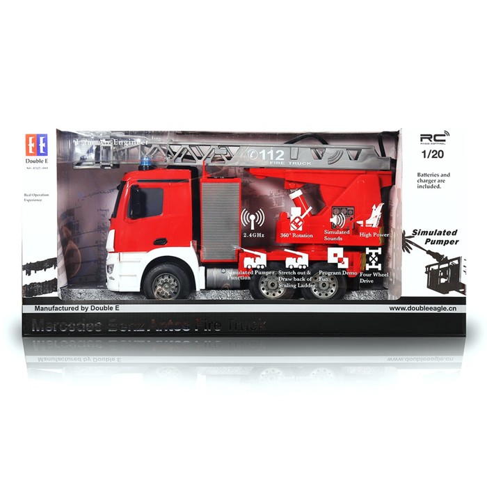 Mercedes Пожарная 527-003 (брызгает водой) +акб