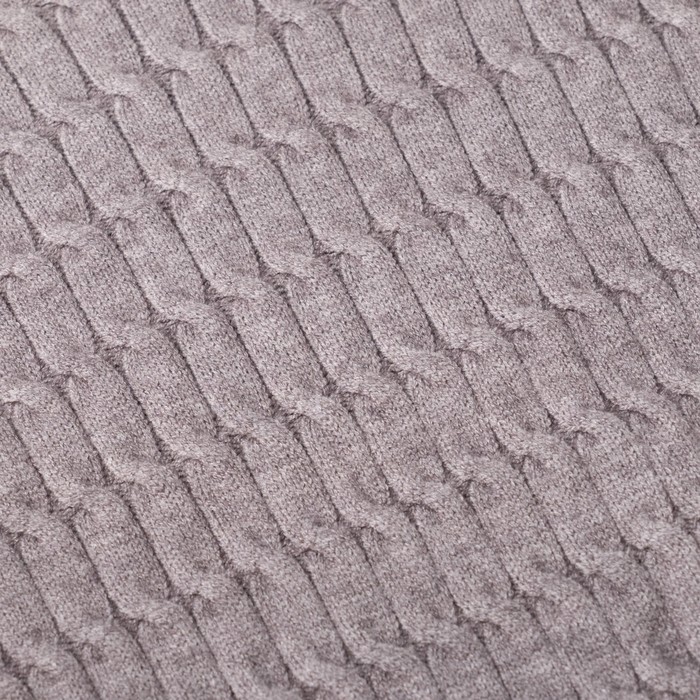 Платье вязаное коса, р.42, цв. серый,