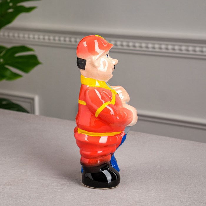 Копилка "Пожарник" микс