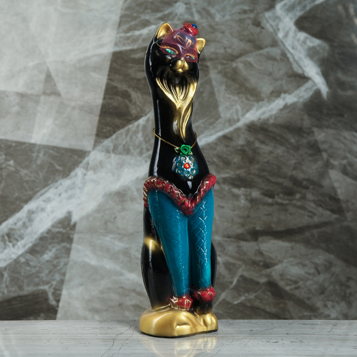 Копилка "Мишель" средняя глазурь черная