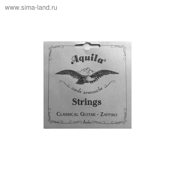 Струны для классической гитары AQUILA ZAFFIRO 129C нормальное натяжение струны для классической гитары aquila alchemia 140c нормальное натяжение