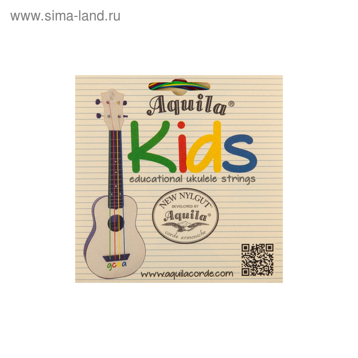

Струны для укулеле AQUILA KIDS 138U разноцветные сопрано/концерт/тенор