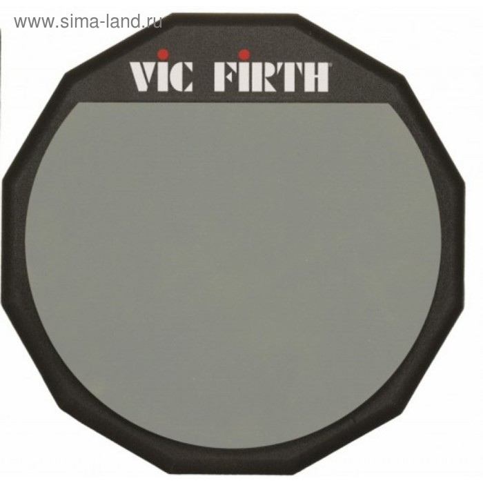 Пэд VIC FIRTH PAD6 односторонний тренировочный , 15 см, мягкая резина (5 мм).
