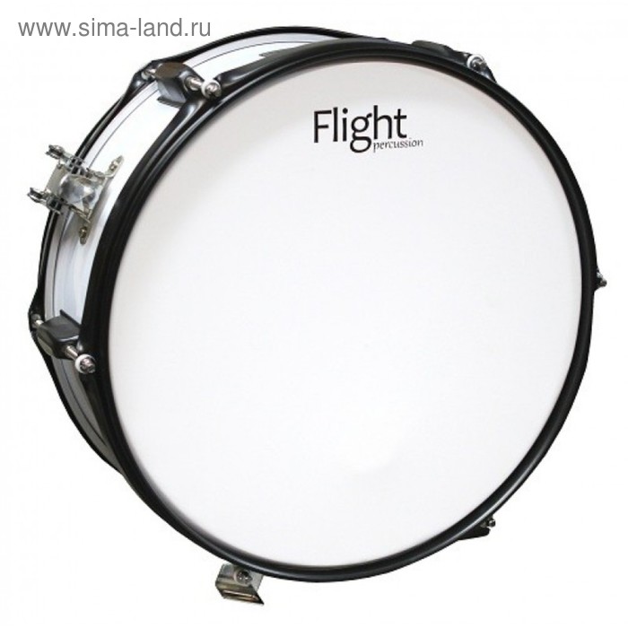 фото Маршевый барабан flight fms-1455wh в комплекте палочки и ремень для барабана