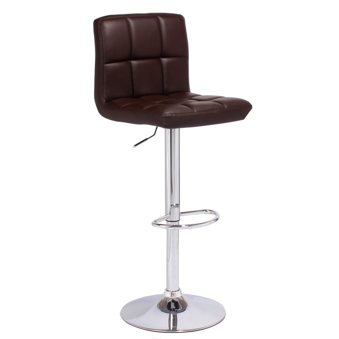 Стул барный, 460х460х1040, Коричневый