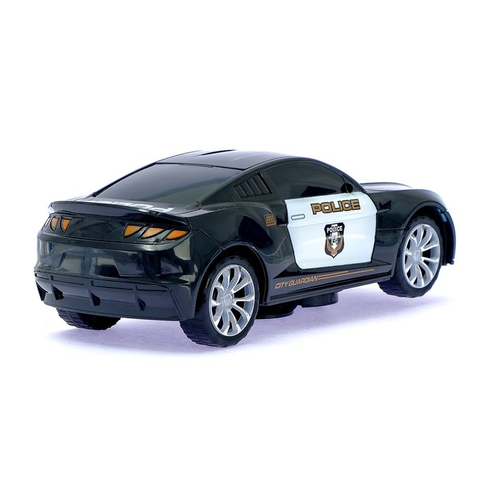 Машина "Полиция", дрифт, вращение на 360 градусов, русская озвучка, свет