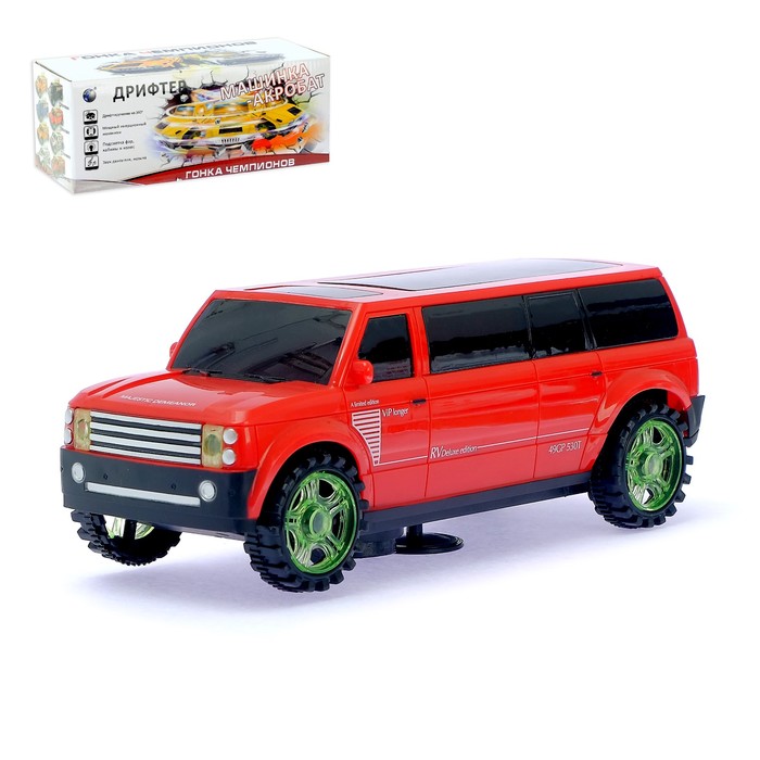 Машина "Ренджик", дрифт, вращение на 360 градусов, русская озвучка, свет