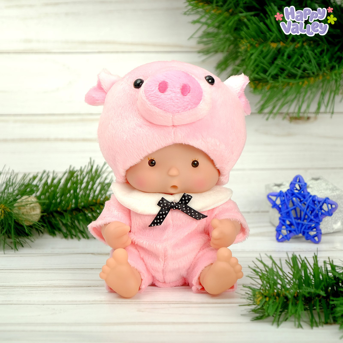 Пупс в костюмчике «Крошики: Пинки»