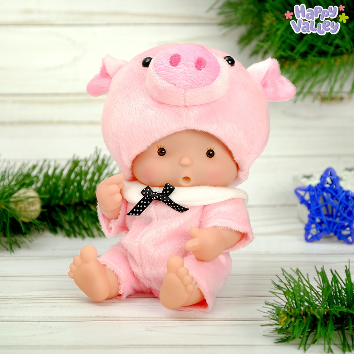 Пупс в костюмчике «Крошики: Пинки»