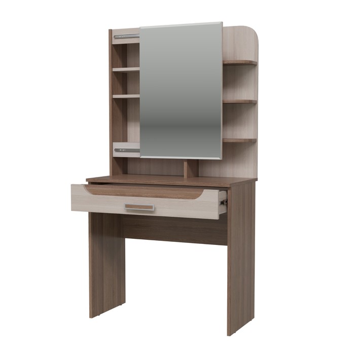 Трюмо Пальмира, 800х425х1550, Ясень шимо темный/Ясень шимо светлый