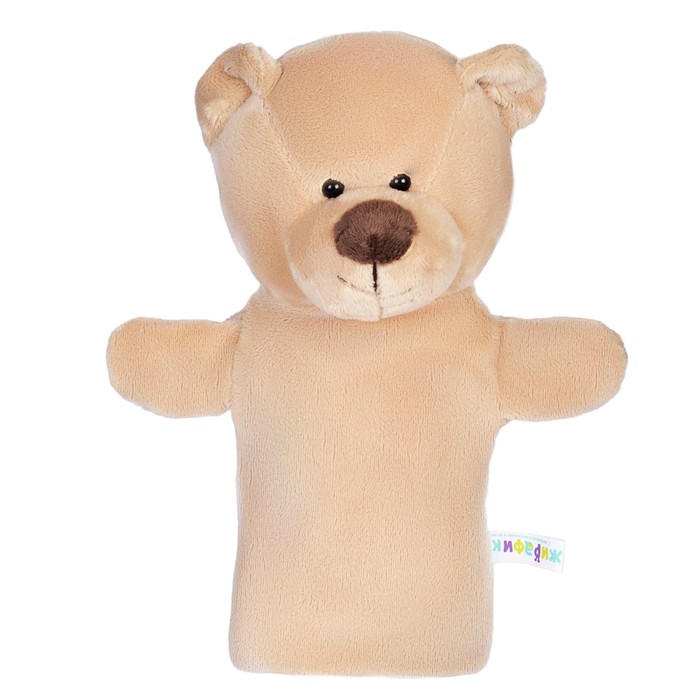 Кукла на руку «Мишка», 25 см