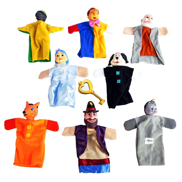 Кукольный театр «Буратино», 8 кукол