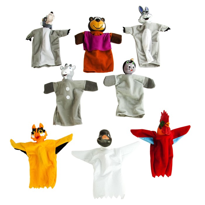 Кукольный театр «Потешки», 8 кукол