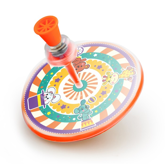 Развивающая игрушка, Юла «Цирк»