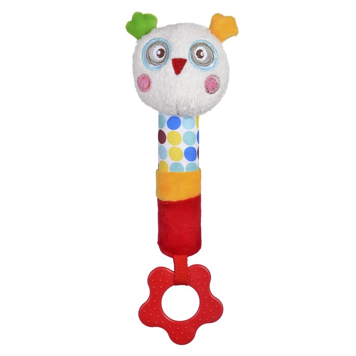 Пищалка с прорезывателем «Совёнок Бонни»