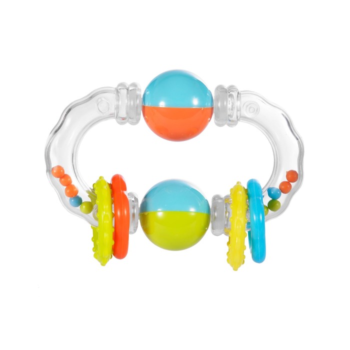 Функциональная погремушка «Звонкие кружочки»