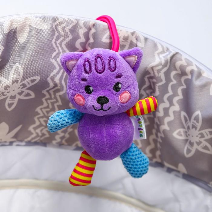 Подвеска-погремушка с вибрацией «Котик»