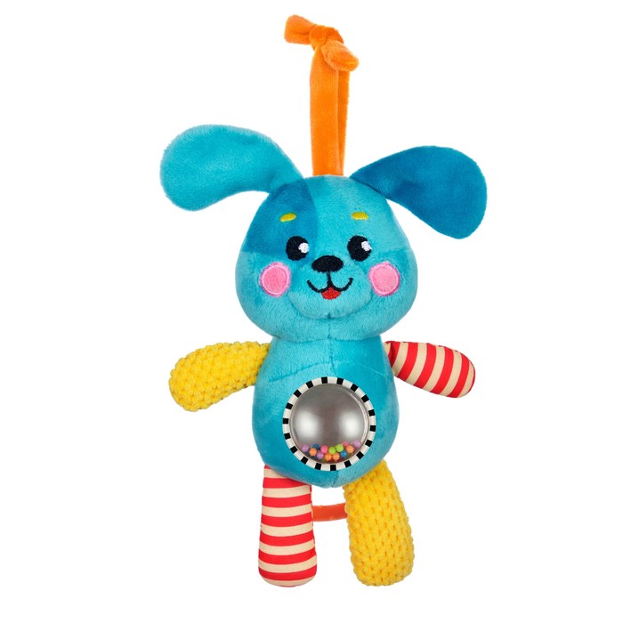 Музыкальная подвеска-погремушка с зеркальцем «Щенок»