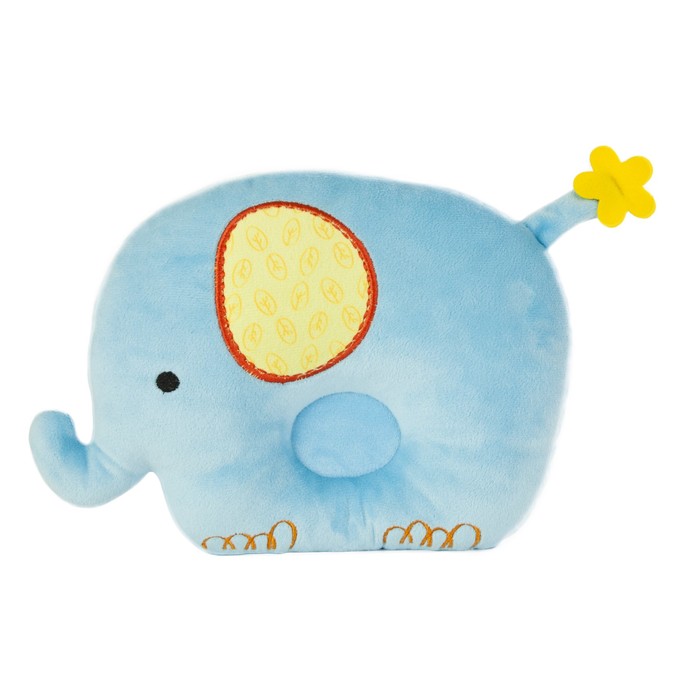 Подарочный набор «Добрый слоник» полотенце, погремушка и подушка