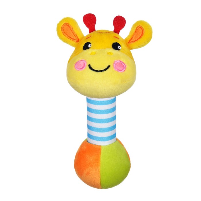 Погремушка со звуком «Жирафик» игрушка погремушка со звуком жирафики жирафик с рождения 1 шт