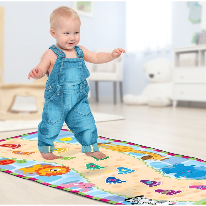 Коврик музыкальный «Зарядка для непосед», 18 мелодий и звуков