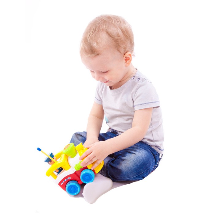 Радиоуправляемая игрушка «Паровозик», 2 канала, свет, музыка