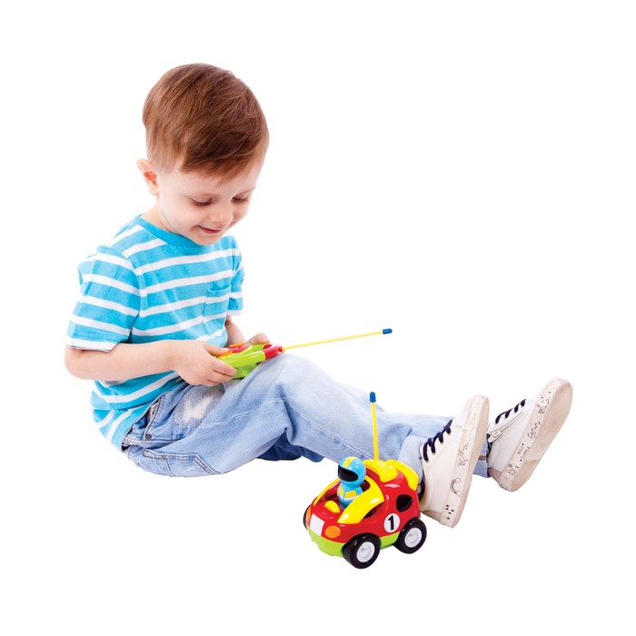 Радиоуправляемая игрушка «Гонщик», 2 канала, свет, музыка