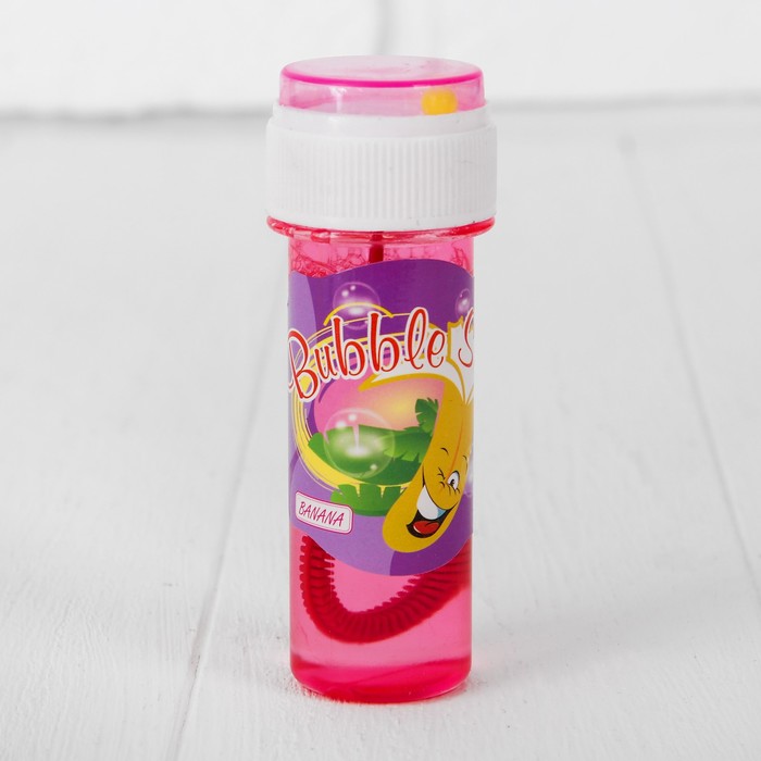 Мыльные пузыри в баночке "Фрукты", МИКС