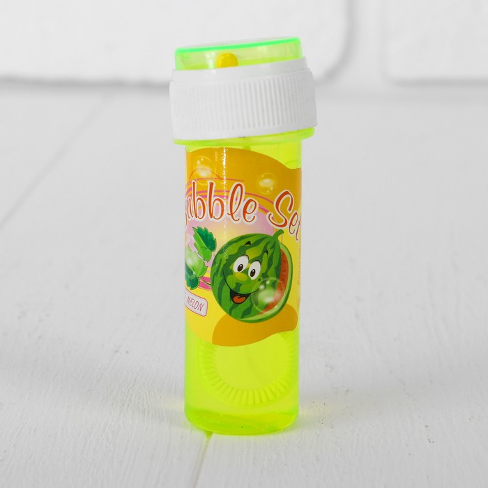 Мыльные пузыри в баночке "Фрукты", МИКС