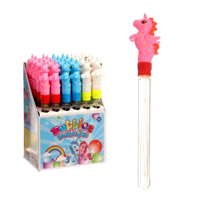 Мыльные пузыри "Единорог", макси , МИКС