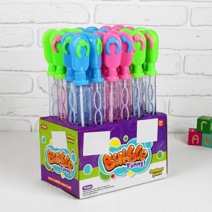 Мыльные пузыри "Шлепанцы", МИКС