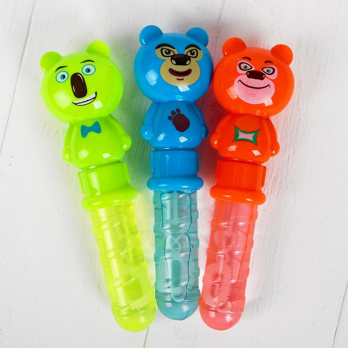 Мыльные пузыри "Мишка", МИКС