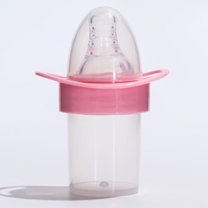 Бутылочка для введения микстуры, 25 мл, от 0 мес., цвета МИКС