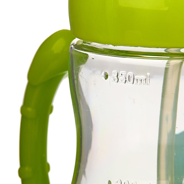 Поильник с трубочкой ,350 мл, Цвет МИКС