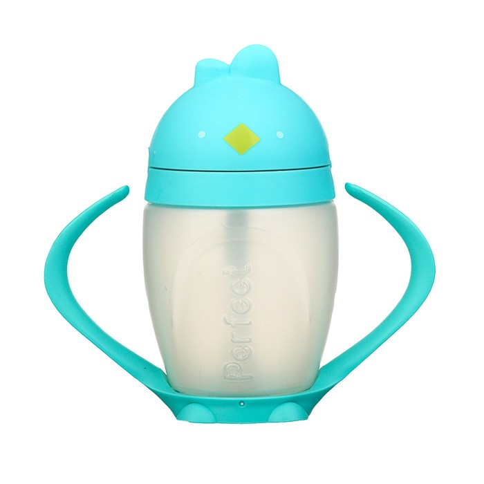 Поильник с трубочкой , 280 мл, Цвет МИКС