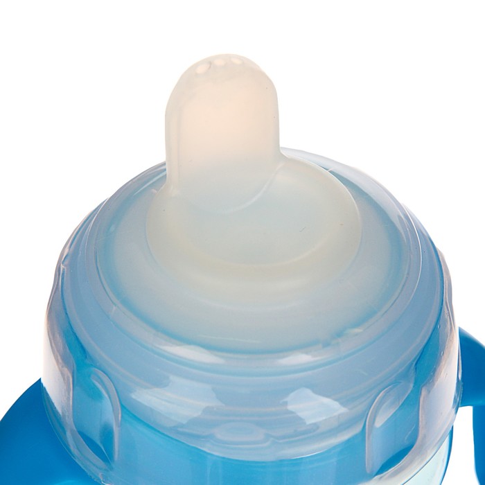 Поильник детский с мягким носиком, 240 мл, от 5 мес., цвет синий