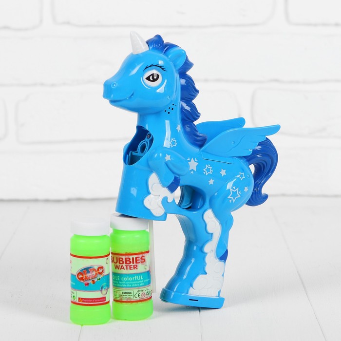 Генератор мыльных пузырей "Единорог", МИКС