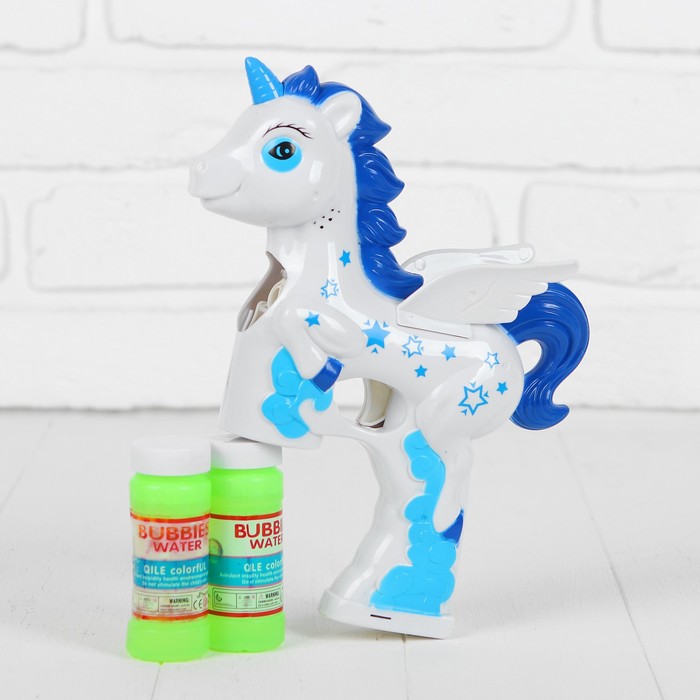Генератор мыльных пузырей "Единорог", МИКС