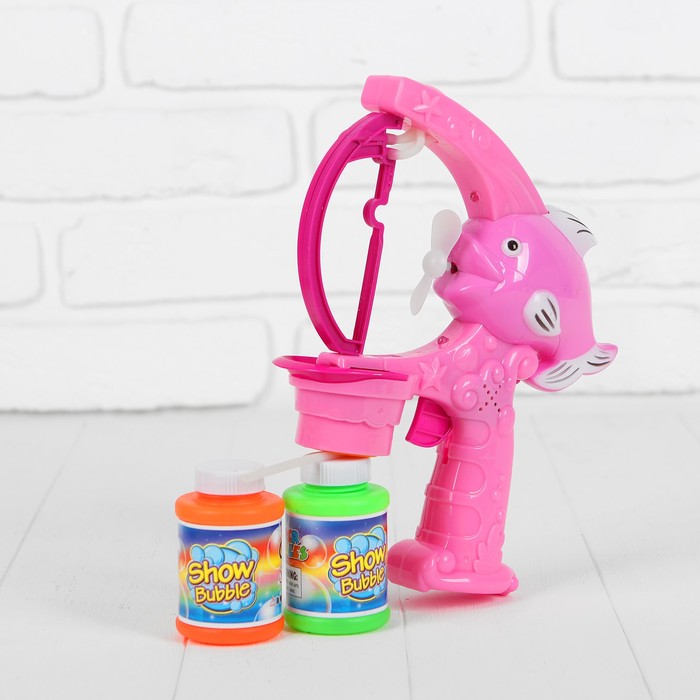 Генератор мыльных пузырей "Рыбка", МИКС