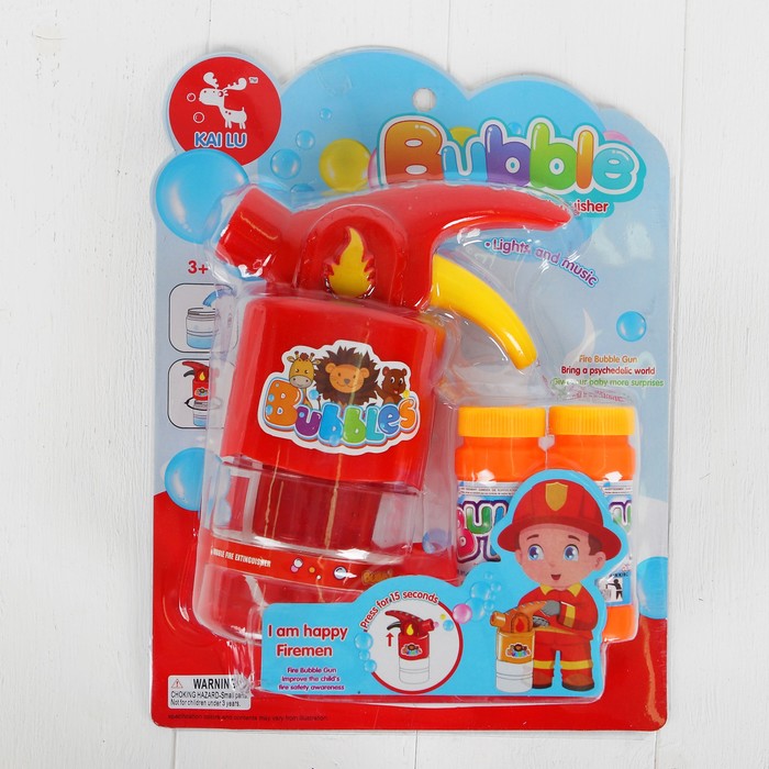 Генератор мыльных пузырей "Огнетушитель"