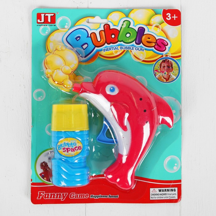 Мыльные пузыри "Дельфин" МИКС