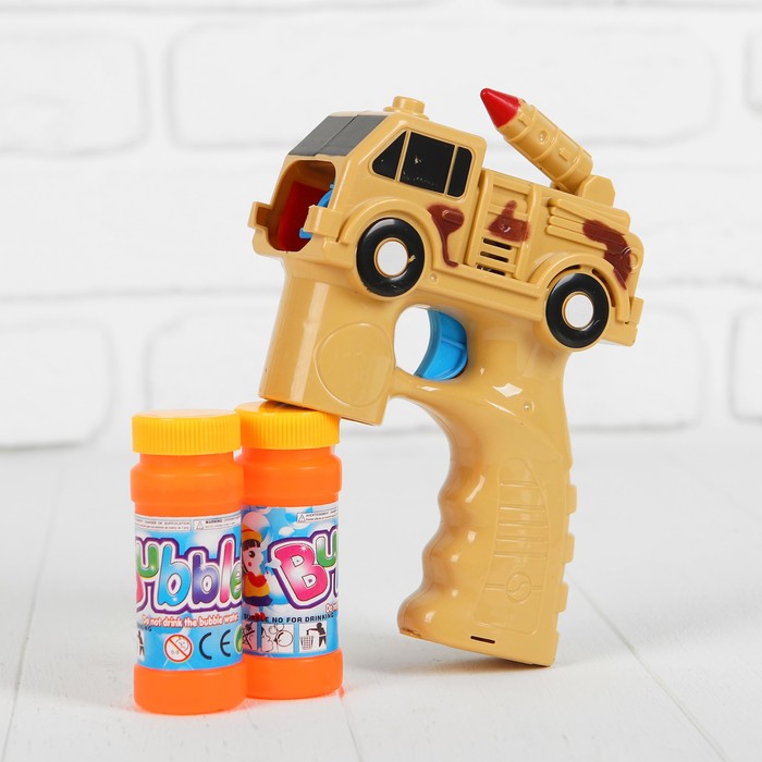 Генератор мыльных пузырей "Военная машина"